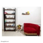 کتابخانه چوب و فلز | کتابخونه چوب + فلز | کتابخانه فلز و چوب |خانه ی کالا |