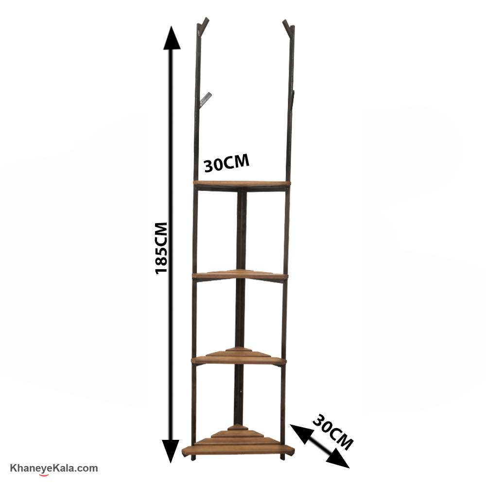 بهترین شلف دیواری برای گوشه اتاق | قیمت شلف دیواری گوشه | شلف کرنر | خانه ی کالا |